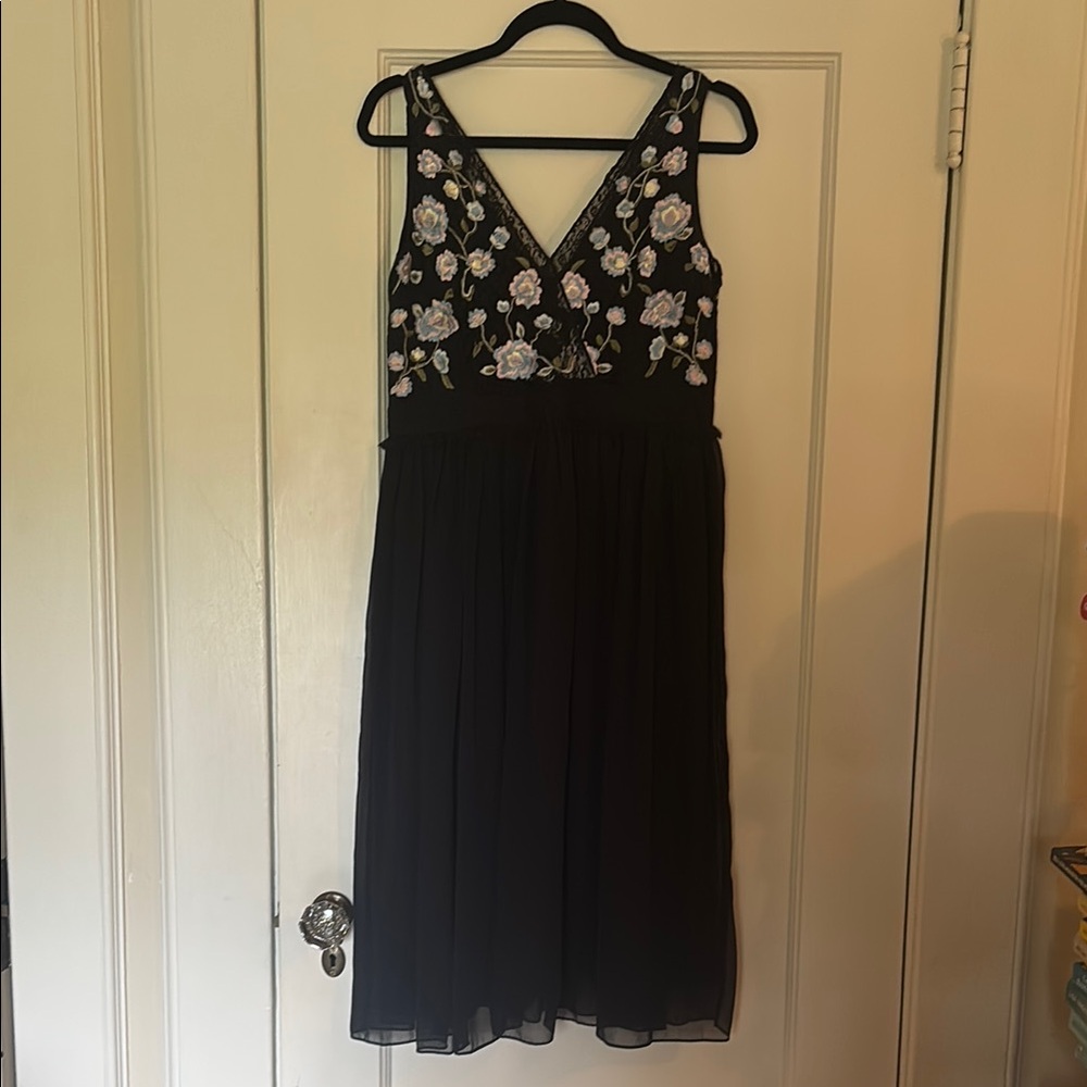 French Connection  Embroidered Dress NWT